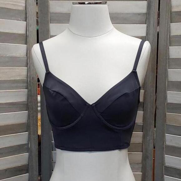 Women's Longline Underwire Bikini Top | Shade & Shore | 36C - Picture 1 of 10